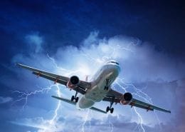 Are thunderstorms dangerous for passenger jets?