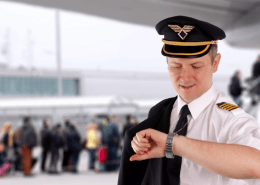 a typical airline pilot roster and schedule