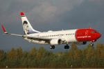 Norwegian 737 on approach